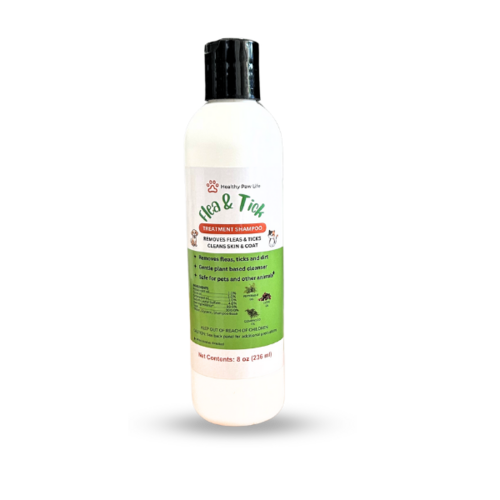 Flea & Tick  Shampoo for  Pets - Powered by  Plant based Natural